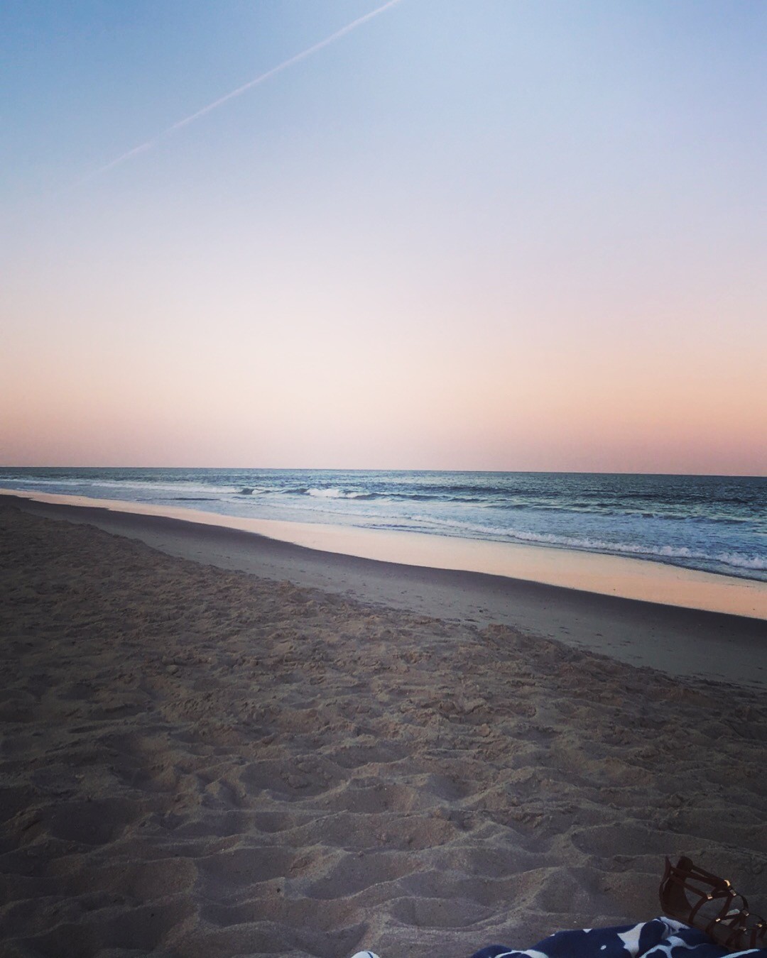 Sunset beach travel photography